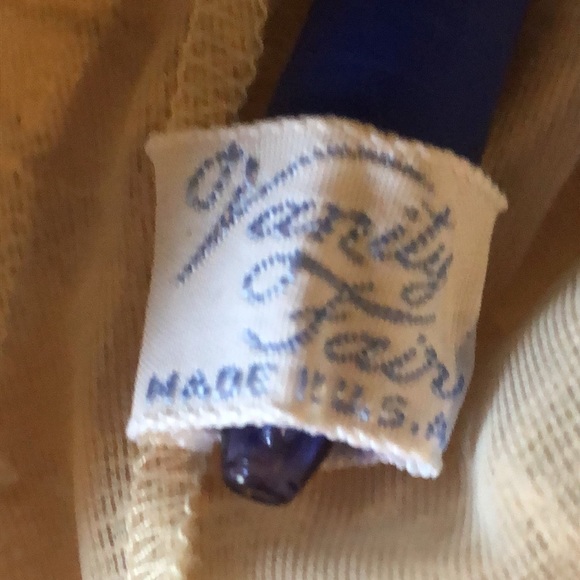 Vintage Vanity Fair nude/ivory maxi night gown/nude lace bodice/full skirt 38 - Picture 11 of 13